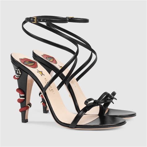 gucci leather crisscross sandal pink|Gucci sandal outlet.